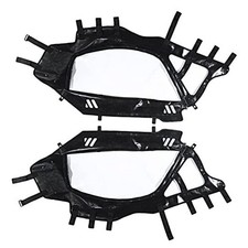UTV Black Soft Upper Door Enclosure Set For Compatible With Can Am Maverick X3