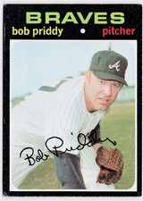 1971 Topps #147 Bob Priddy