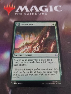 Mtg. Shared Roots. Foil. Avatar: The Last Airbender. Pack Fresh 