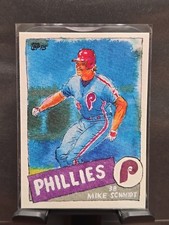 2025 Topps Shoebox Treasures By Andy Friedman 1985 Mike Schmidt #65 Phillies