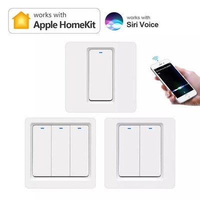 Für Homekit Lichtschalter Wifi Smart Wandschalter Timer Alexa Siri Tuya Schalter