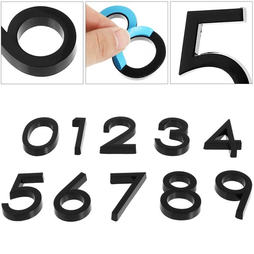 10 Pcs Number Front Door Sign Address Stickers Office Decal - Picture 9 of 12