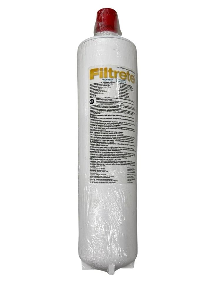 3M Filtrete Maximum Under Sink Quick Change Water Filter Cartridge 3US-MAX-F01 - Image 2 of 4