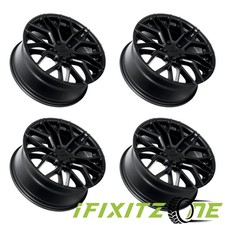 4 X Katana Racing Kr01 18x8 5x100 40mm Matte Black Alloy Wheel Rim 18 Inch