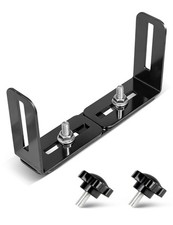 Universal CB Radio Mount Bracket with Adjustable Width 6" to 10" - Easy Install