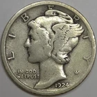1924-P Mercury Dime (Lot#1)