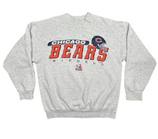 Vintage Chicago Bears Sweatshirt Crewneck 1996 Men  s Medium Riddell
