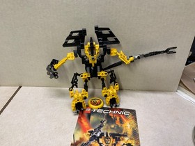 Vintage Lego Technic Throwbots: Blaster (8523) - Figure. Discs, Manual
