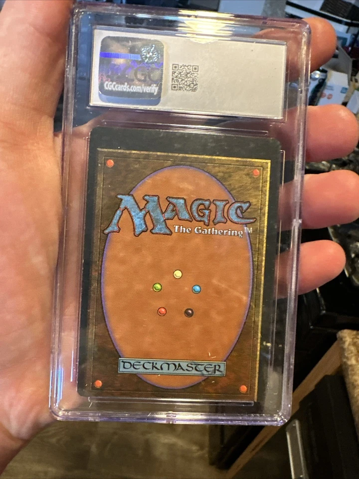 MTG Miscut Error Card Barbarian Guides Summon Ice Age 1995 CGC 6 Ex-NM - Image 4 of 4