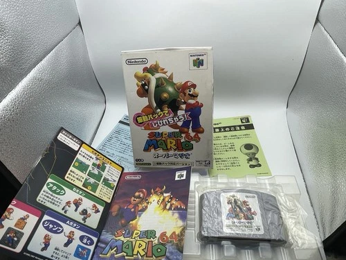 Shindou Super Mario 64 (JP Nintendo 64, 1997) CIB