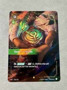 Seal of Focus Riftbound | eBay