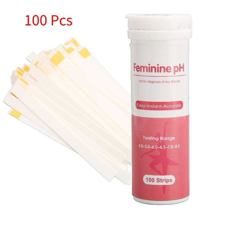Vaginal PH Test Strips 100pcs For Women Intimate Health Infection Prevention New