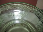 Lot of 2 Plates Saucers Dessert Salad Bread Uranium Depression Federal Glass — photo 3