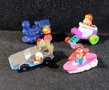 McDonald's 1991 Back to the Future Happy Meal Toys Vintage Movie Promo Set of 4