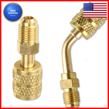 Wentigdy R410A Adapter5/16 Sae Female To 1/4 Sae Male Flarea2L Refrigerant For