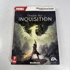 Dragon Age Inquisition Official Game Guide Prima Complete w/ Map BioWare EA