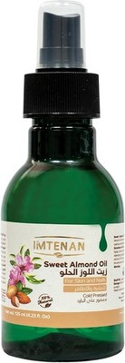 Sweet almond oil from Imtenan For Skin and Nails Cold Pressed 125 ml