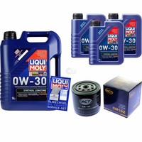 Inspektionskit Filter Liqui Moly ÖL 8L 0W-30 FüR Nissan Pathfinder III R51 2.5