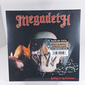 LP] MEGADETH KILLING IS MY BUISNESS 輸入盤 MEGADETH メガデス