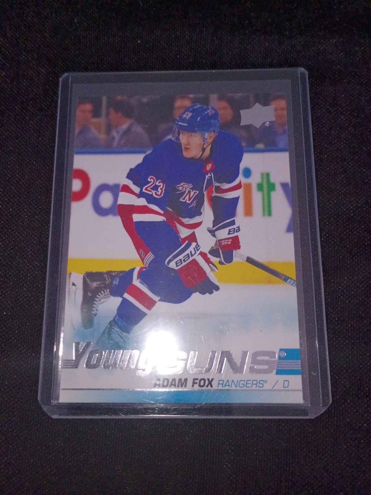2019-20 Upper Deck - Young Guns Adam Fox #228 (RC)