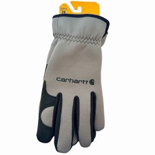 Carhartt Men's Thermal-lined High Dexterity Open Cuff Glove Large Gray - NEW