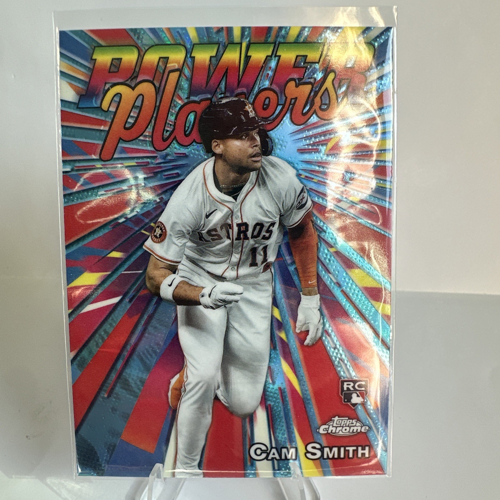 2025 Topps Chrome Update - Cam Smith - Power Players (RC) #PP-28 Astros