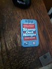 USPS Employee pin food drive Stamp out Hunger Mail Pinback Button nalc — photo 1