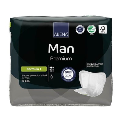 Abena Man Premium Formula 1 Einlagen 15 Stück