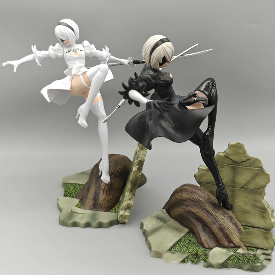 2 YoRHa Type No.2 Adult Sexy Figurines Nier Automata Collection