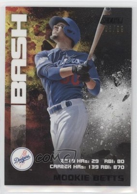 2020 Topps Stadium Club Bash & Burn Black /99 Mookie Betts #BAB-15 gm9