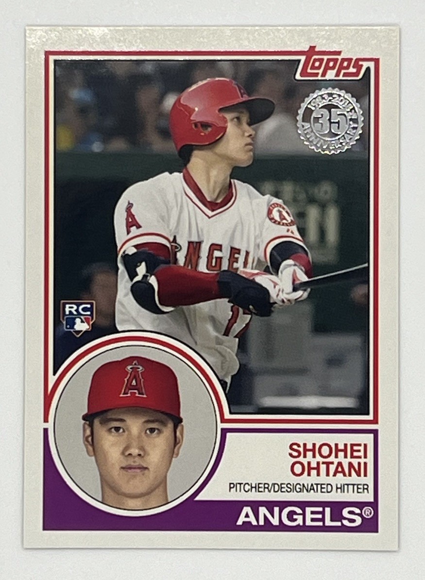 2018 Topps - 1983 Topps Design Rookies Shohei Ohtani #83-1 (RC)