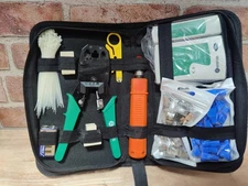 OPENED Box  9 in 1 LAN Computer Network Repair Tool Kit