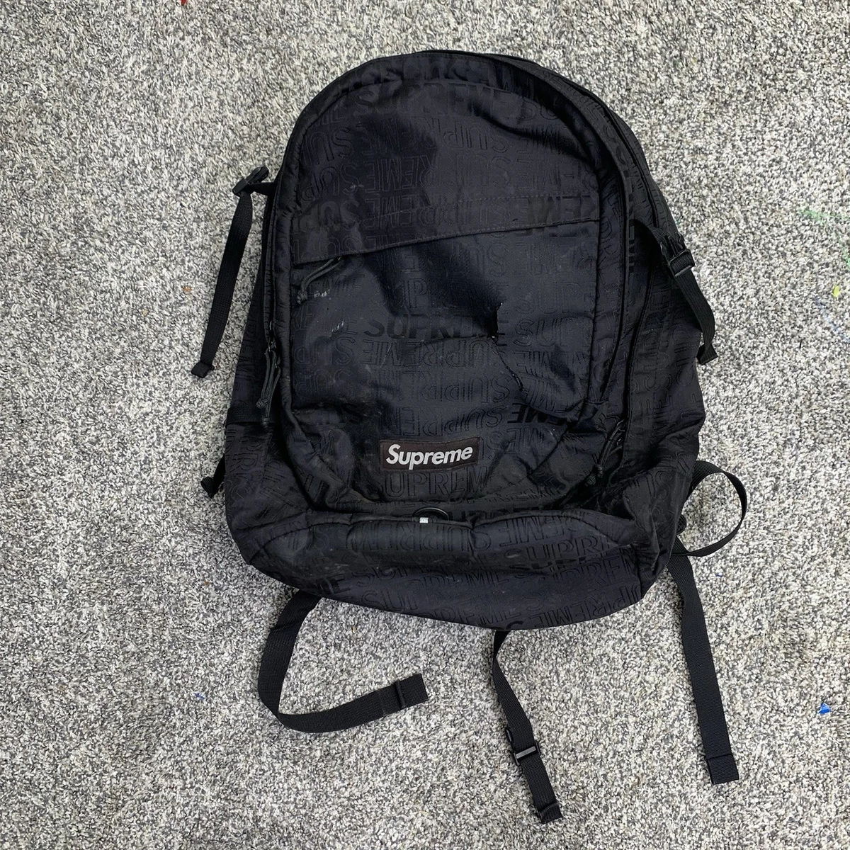 Supreme Black Backpack Backpacks, Bags & Briefcases for Men for
