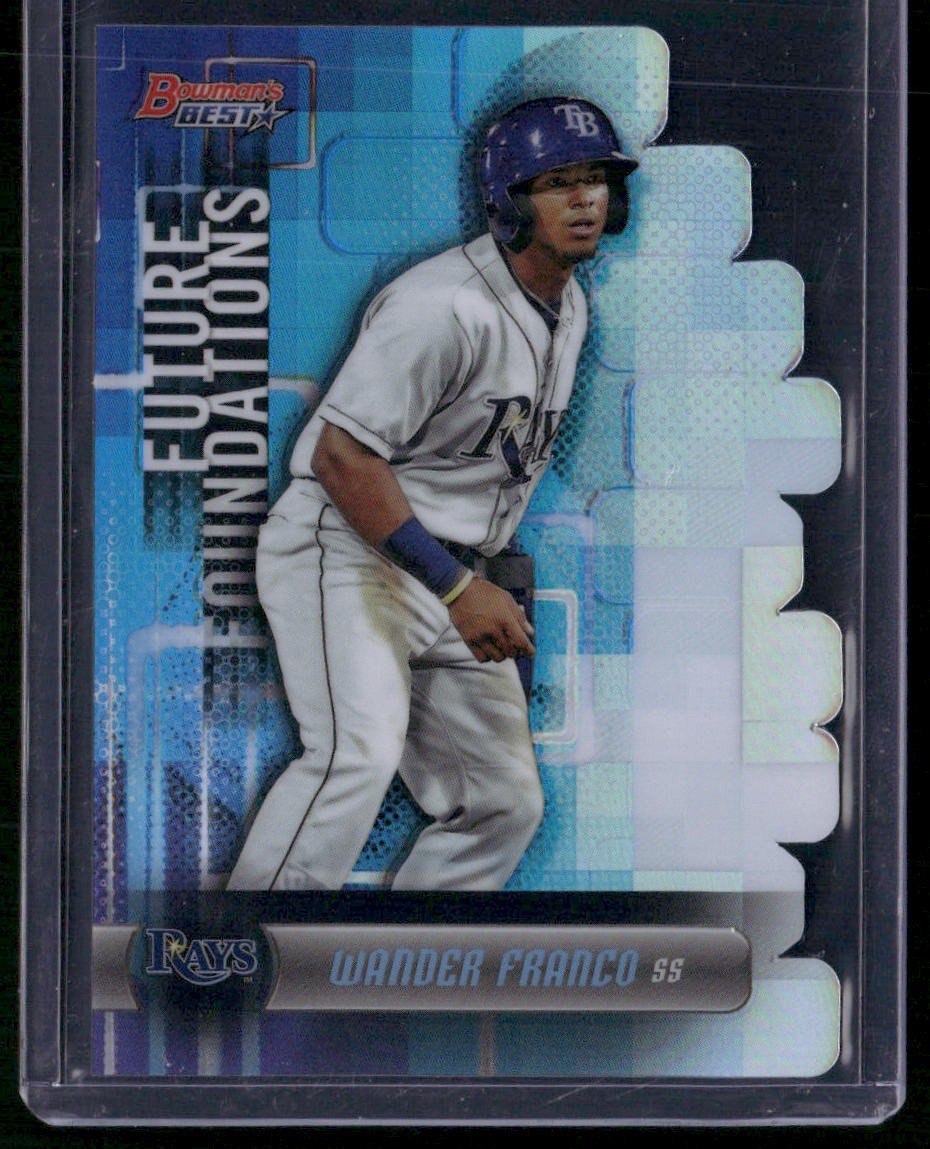 2019 Bowman's Best #FF-WF Wander Franco Future Foundations Die Cuts