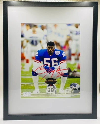 Lawrence Taylor Signed and Framed Photo With COA (11087)