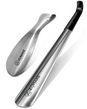 Metal Shoe Horn: Long Handle ShoeHorn for Seniors Men Women and Kids - Shoeho...