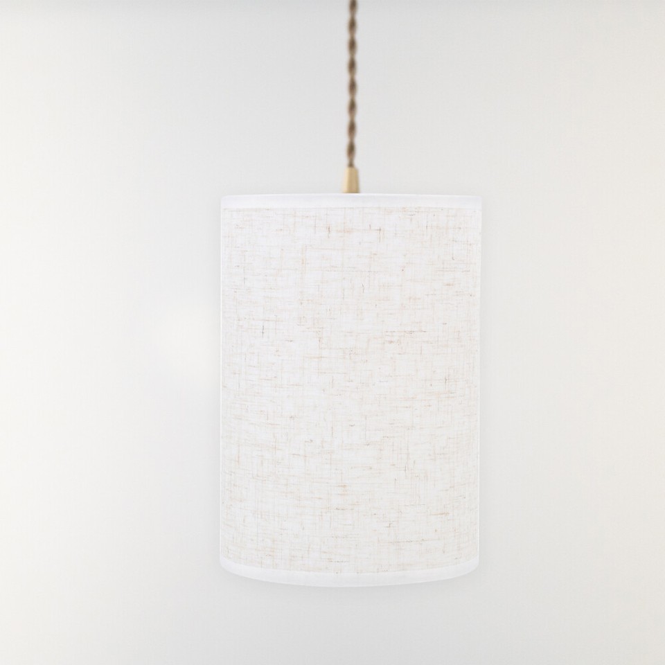 Lampshade E27 Light Round Lampshade Table Lamp Cover Drum Lamp Shades