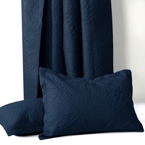 3 Piece Ultrasonic Quilted Bedspread Queen King Size Embossed Coverlet Bed Throw - Picture 33 of 84