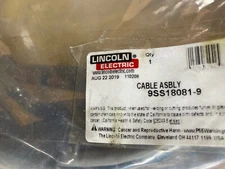 S18081-9 Control Cable Assembly NEW ITEM  | Lincoln Welder Part