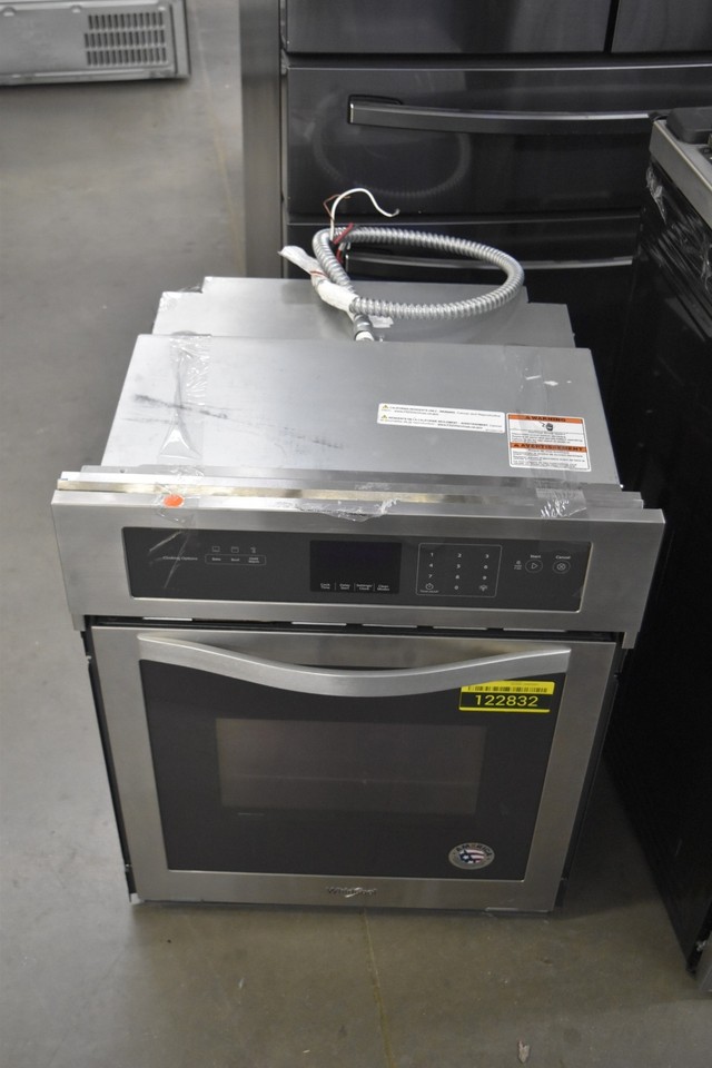 Whirlpool WOS51ES4ES 24" Stainless Single Wall Oven 122832 BP SALE eBay