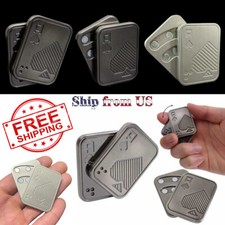Decompression Metal Poker Fidget Slider Manually Rotate Office EDC Toy Gifts