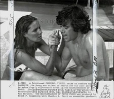 1975 Press Photo Jennifer O'Neill, co-star in "The Reincarnation of Peter Proud"