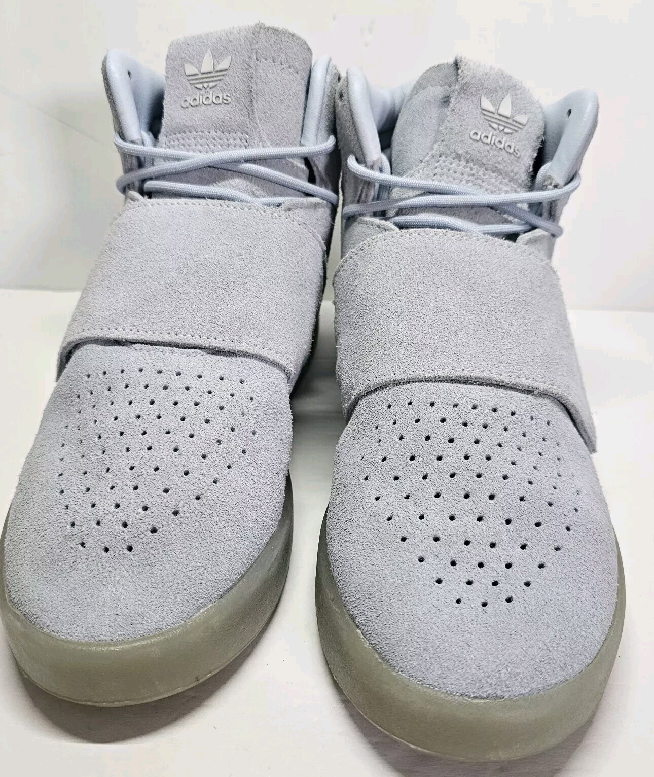 Adidas Shoes Sneakers Men's Size 5.5 Baby Blue Tubular Invader Strap CG5071 thumbnail 5