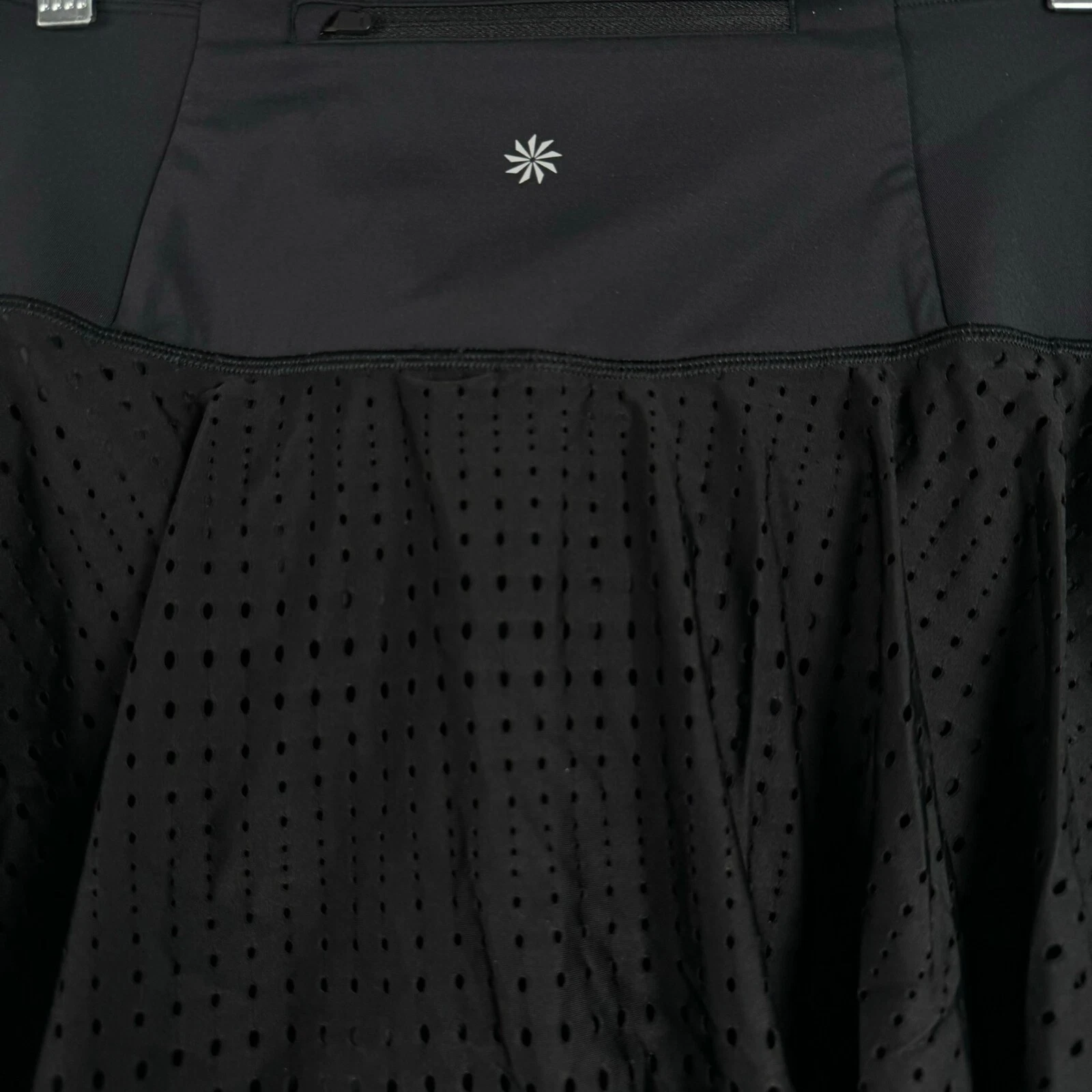athleta a game 2 in 1 skirted nylon blend pt-2335 leggings