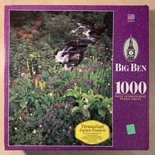 MB BIG BEN Mt Rainier National Park WA 1000 Piece Jigsaw Puzzle 1998 Mount 20x26