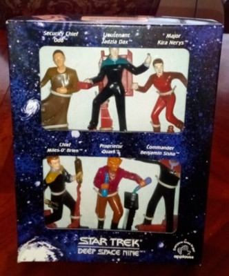 Applause 1994 Star Trek Deep Space Nine 6 Action Figures - NIB