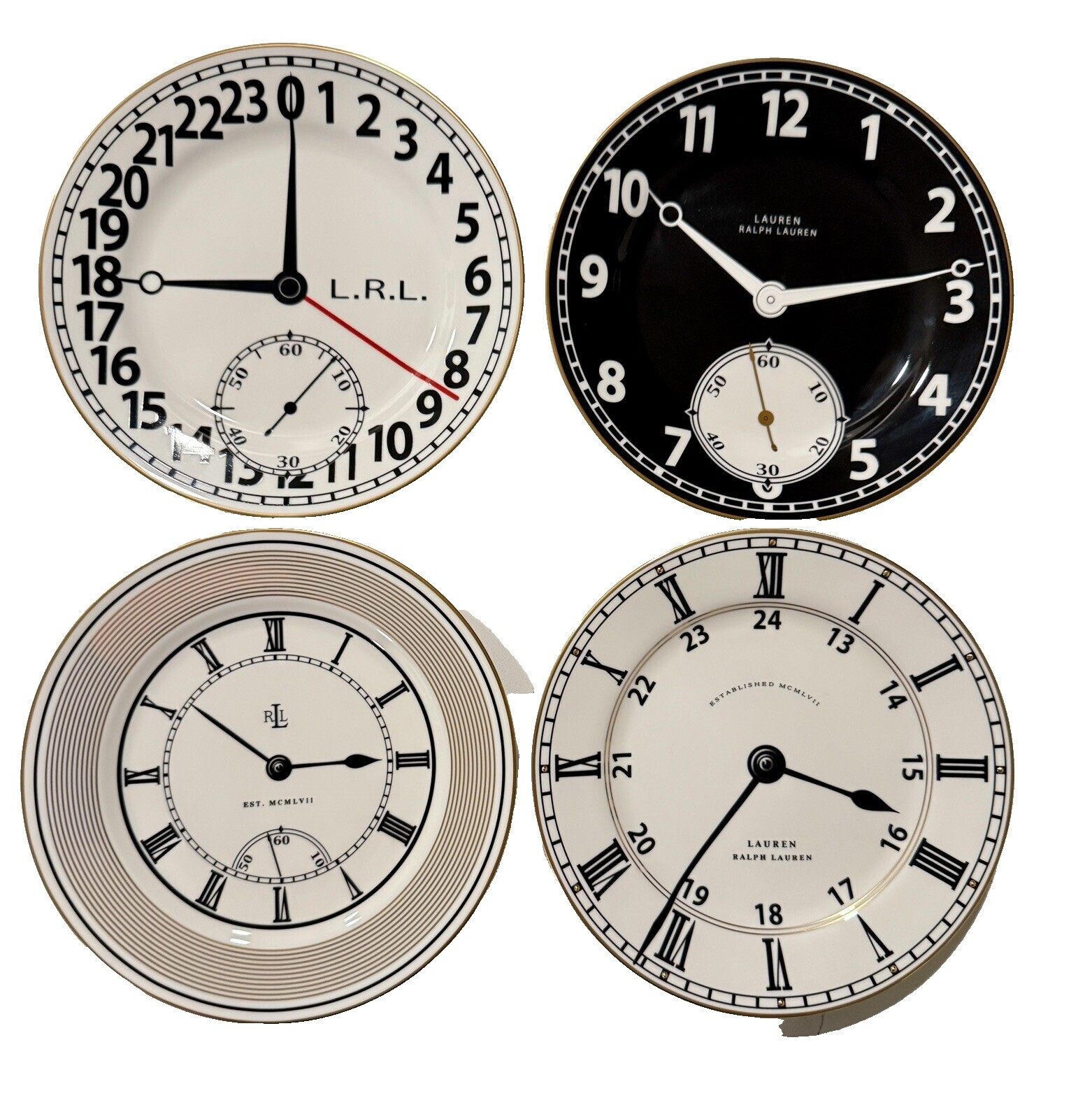 【新品】ラルフローレン★ポケットウォッチ★ お皿　4枚セット Lauren Pocket Watch | eBay