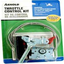 Arnold Universal Throttle Control & Cable With 3 Styles of Lever Controls 1 pk