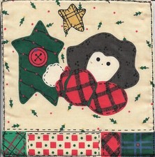 Handmade Christmas Hot Pads eg. Angels, Snowman, Gingerbread Men