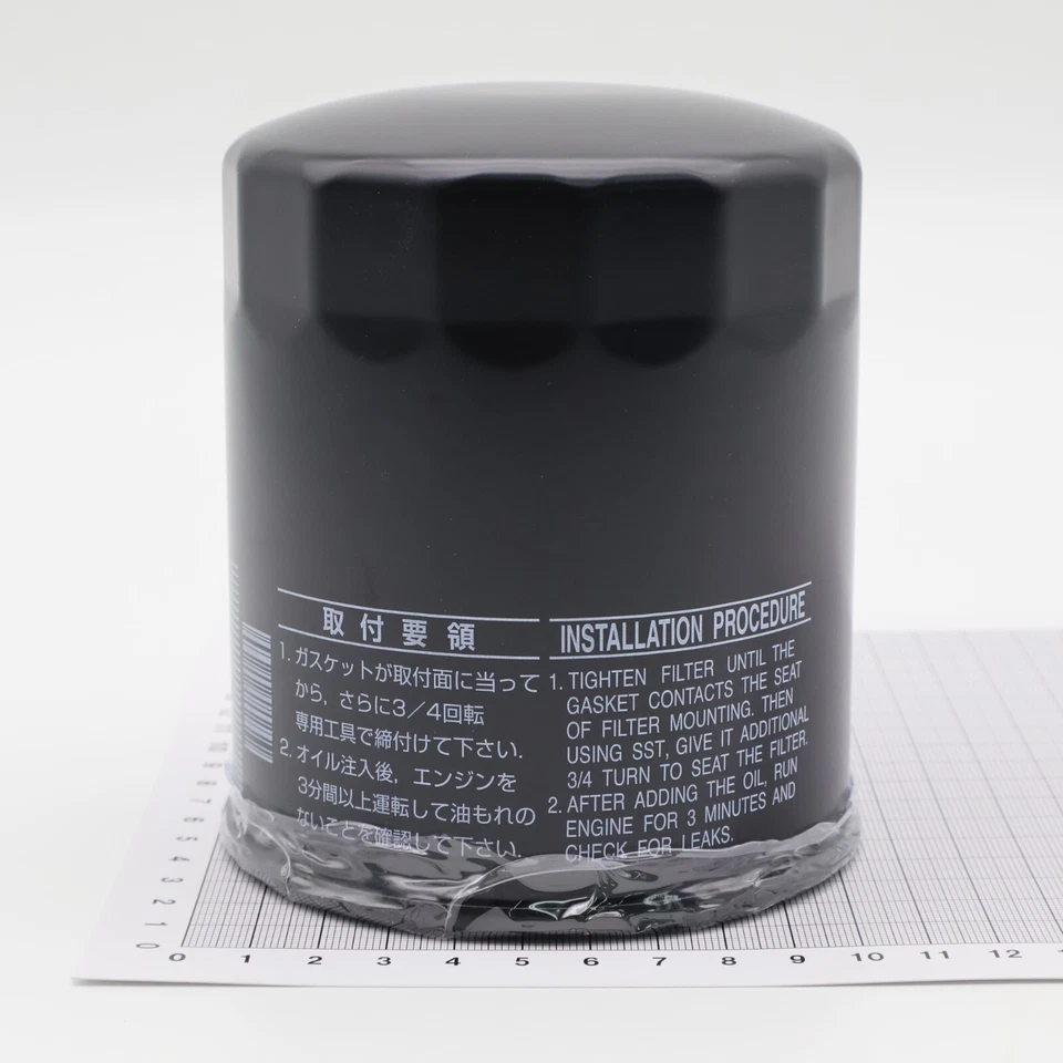 Filtro de aceite genuino Toyota Denso hecho doble elemento juego de 10 piezas 90915-30002 Foto 3 de 4